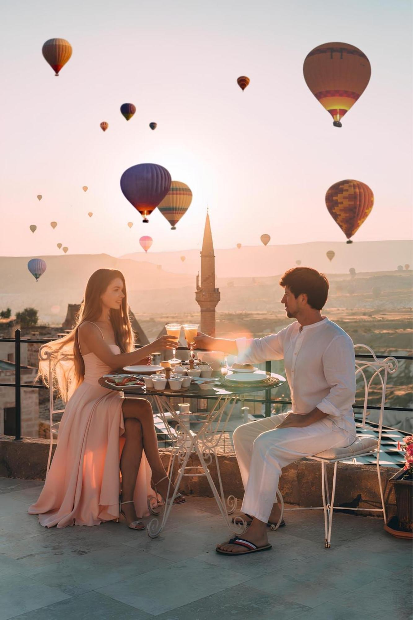 Karlik Cave Suite Cappadocia Üçhisar Exteriör bild
