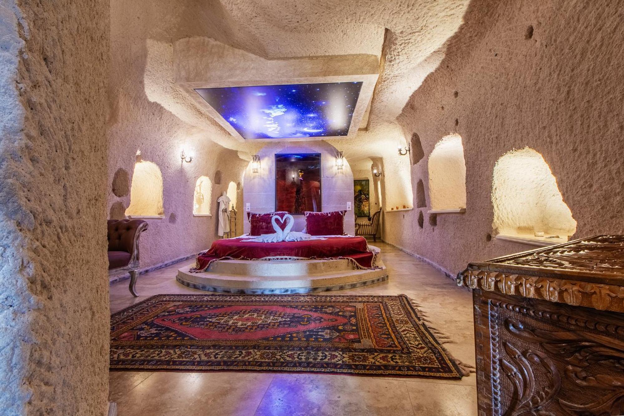 Karlik Cave Suite Cappadocia Üçhisar Exteriör bild