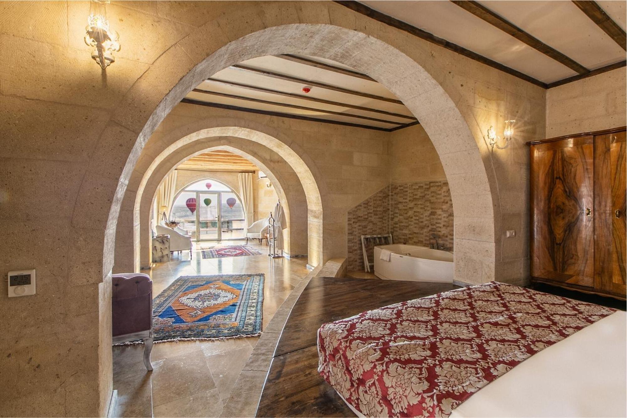 Karlik Cave Suite Cappadocia Üçhisar Exteriör bild