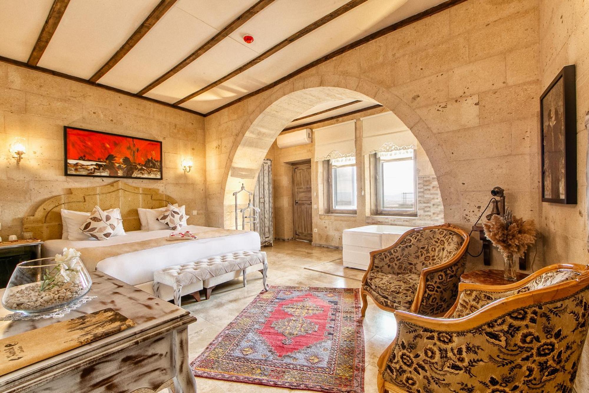 Karlik Cave Suite Cappadocia Üçhisar Exteriör bild
