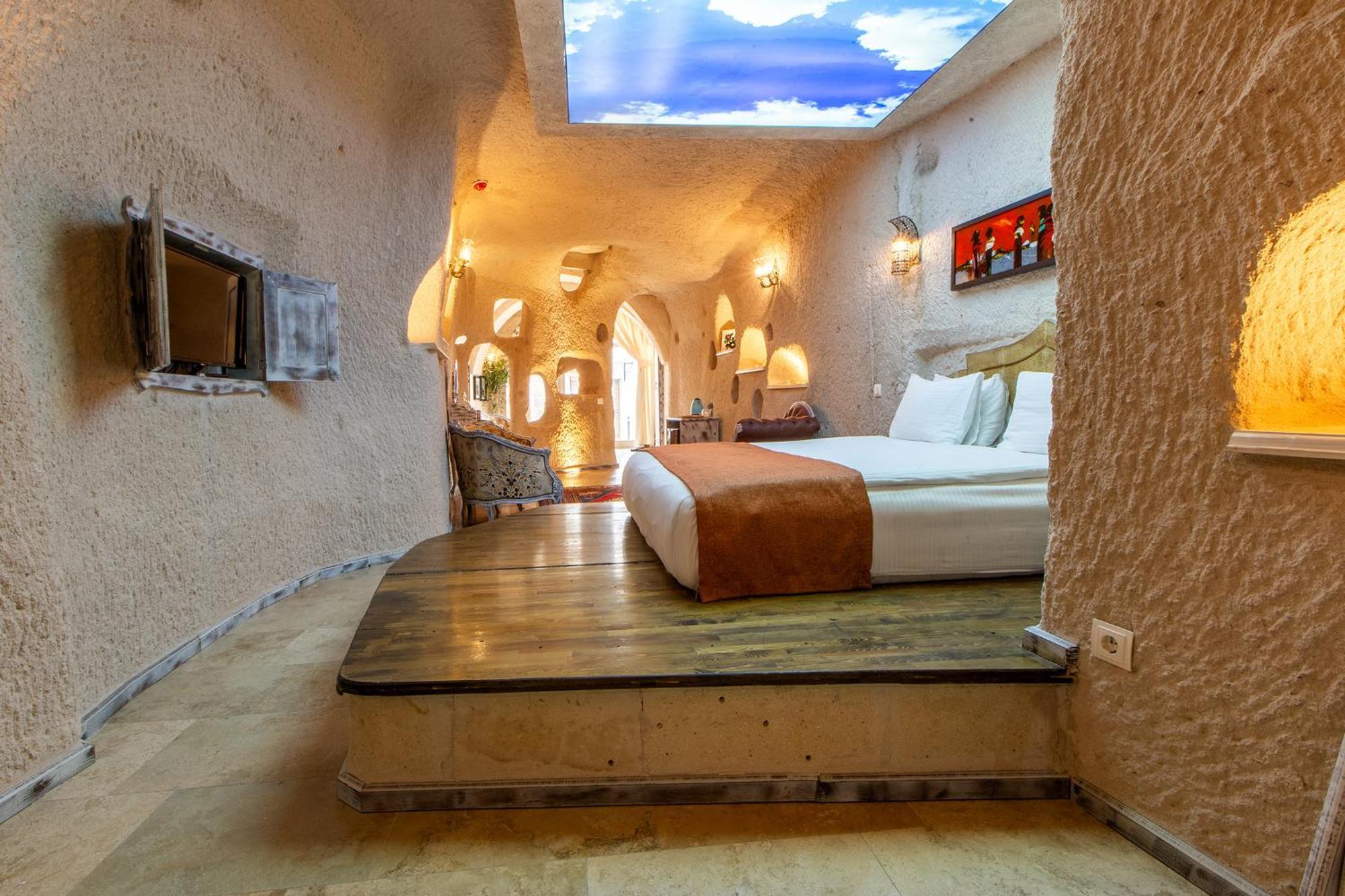 Karlik Cave Suite Cappadocia Üçhisar Exteriör bild