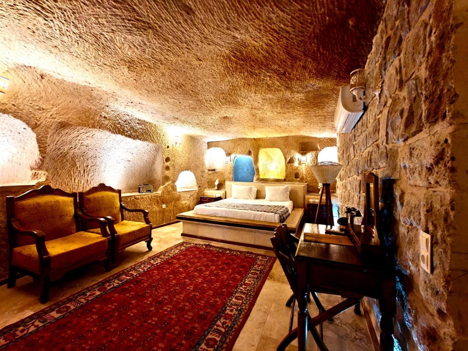 Karlik Cave Suite Cappadocia Üçhisar Exteriör bild